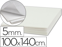 Carton pluma Liderpapel blanco adhesivo 1  LU10