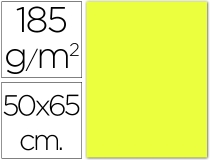 Cartulina Guarro amarillo limon 50x65 cm