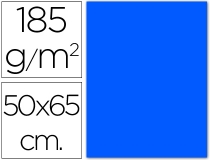 Cartulina Guarro azul mar 50x65 cm