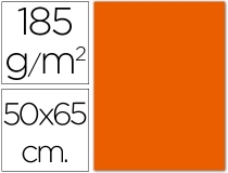 Cartulina Guarro mandarina 50x65 cm