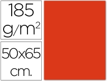 Cartulina Guarro tomate 50x65 cm 185