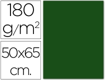 Cartulina Guarro verde abeto 50x65 cm