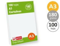 Cartulina Liderpapel A3 180g m2