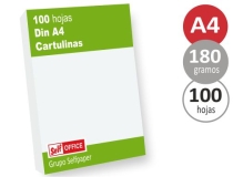 Cartulina Liderpapel A4 180g m2  CT01