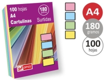 Cartulina Liderpapel A4 180g m2