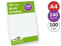 Cartulina Liderpapel A4 240g m2