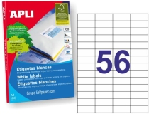 Apli 01272 C/100 hojas etiquetas 70x35mm, 24X para impresora