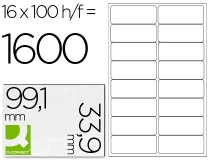 Etiqueta adhesiva Q-connect KF01584