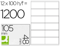 Etiqueta adhesiva Q-connect KF10657