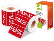 Etiqueta Q-connect fragil 50x100 mm