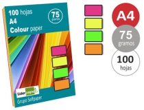 Papel color Liderpapel A4 75gr