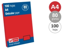 Papel color Liderpapel A4 80gr