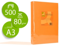 Papel color Qconnect Din A3 80