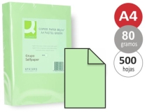 Papel color Qconnect Din A4 80