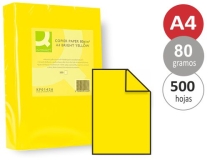 Papel color Qconnect Din A4 80gr