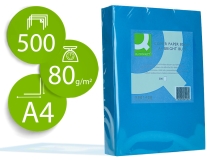 Papel color Qconnect Din A4 80gr