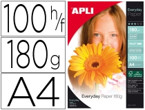 Papel fotografico Apli glossy