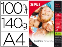 Papel fotografico Apli glossy