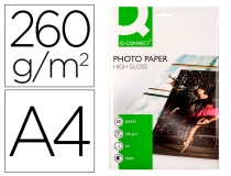 Papel Q-connect foto glossy KF02163 Din