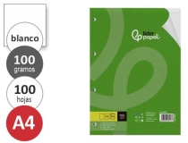 Recambio Liderpapel A4 100 hojas 100g  RA06