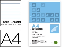 Recambio Liderpapel A4 120 hojas 70g  RE03