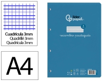 Recambio Liderpapel A4 pautaguia 100