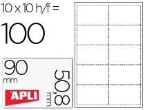 Tarjeta de visita Apli microperforada 