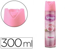 Ambientador spray Splash aroma rosas
