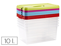 Caja multiusos plastico 10 l numero