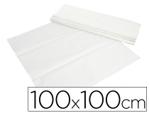 Mantel de papel blanco