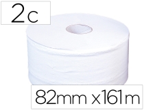 Papel higienico jumbo 2 capas blanco