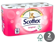 Papel higienico Scottex 2 capa 