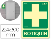 Pictograma Archivo 2000 botiquin pvc verde