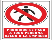 Pictograma Syssa seal de prohibicion prohibido