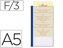 Porta menus Liderpapel pvc Din