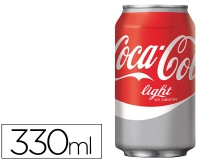 Refresco Coca-cola light lata 330 