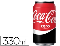 Refresco Coca-cola zero lata 330ml  054641