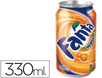 Refresco Fanta naranja lata 330 ml