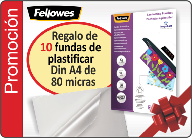 10 Fundas de plastificar Din A4 - 80 micras de regalo