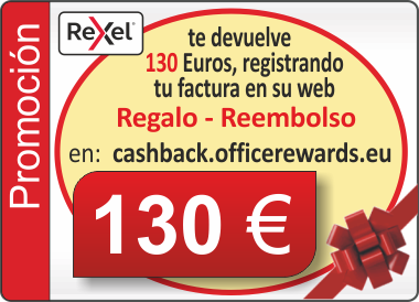 Reembolso 130 Euros en cashback.officerewards.eu de regalo