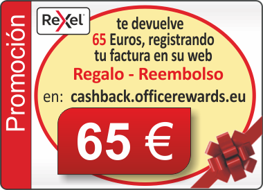 Reembolso 65 Euros en cashback.officerewards.eu de regalo